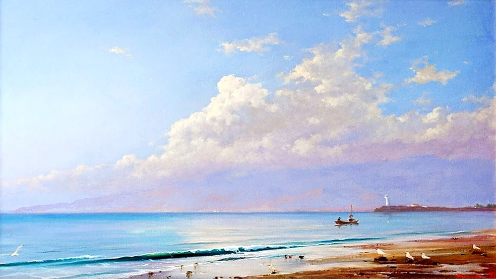 Marinekünstler George Dmitriev Dmitriev
