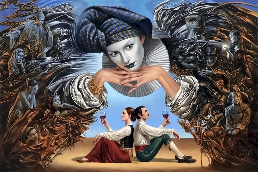 Künstler Michael Cheval Mikhail Khokhlachev