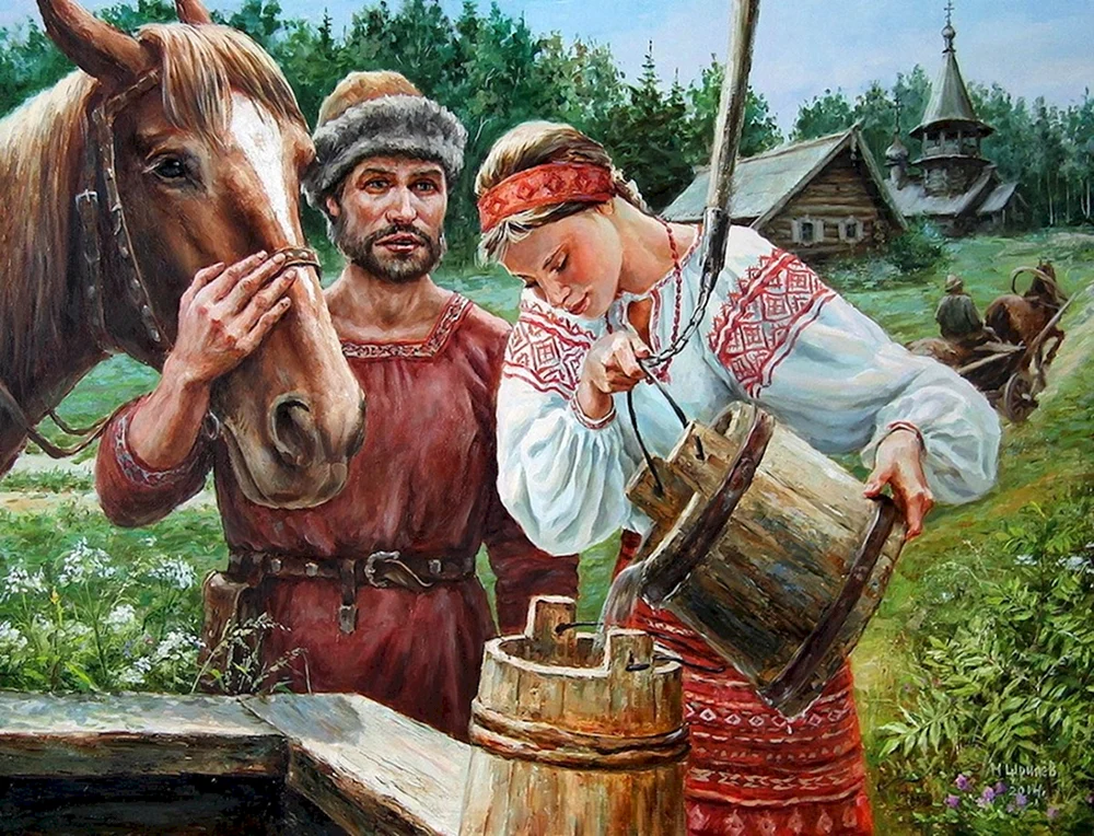 Künstler Mikhail Shchrilyov - Rus