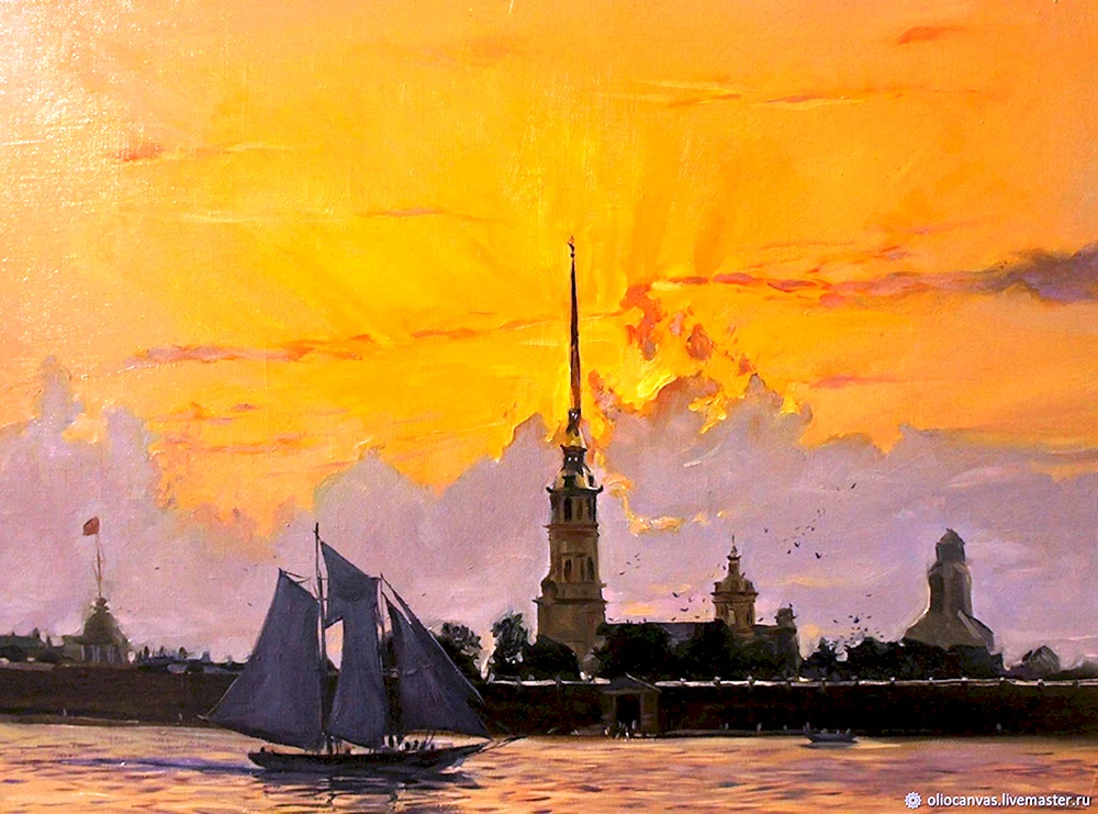 Künstler Naydenov Landschaften von St. Petersburg