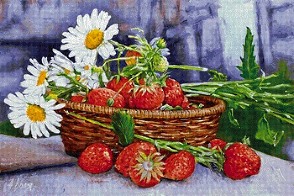 Julian Merrow Smith Stillleben von Kirschen