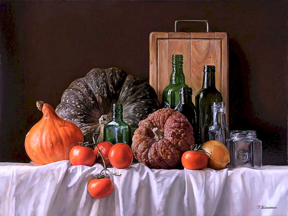 Stillleben Künstler Shishkin Valeriy