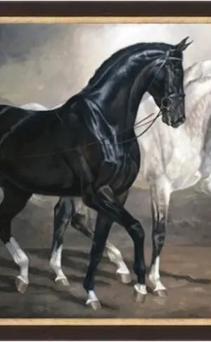 Künstler Peter Smith Araber Pferde