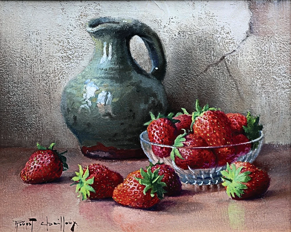 Korb mit Beeren