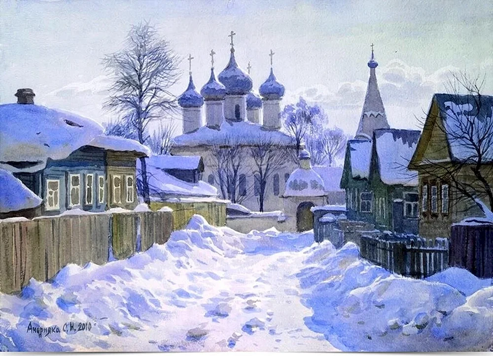 Sergei Andriyaka Landschaften von Moskau