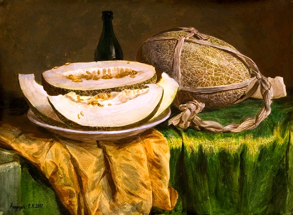 Künstler Sergei Andriyaka Aquarell