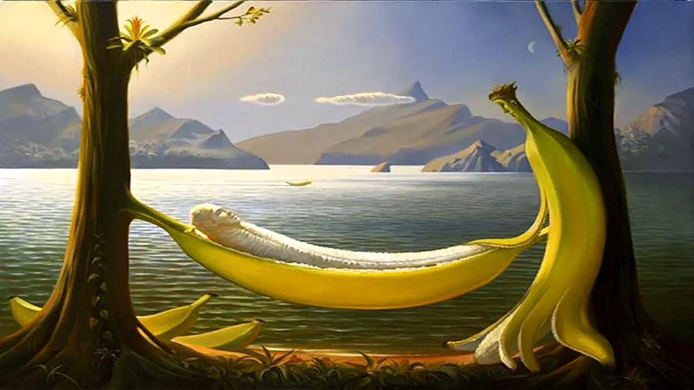 Vladimir Novikov surrealistische Gemälde