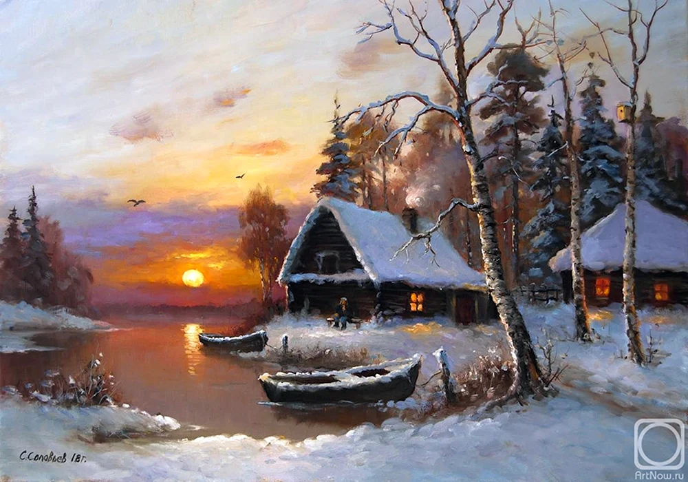 Künstler Sergey Nikolayevich Solovyov