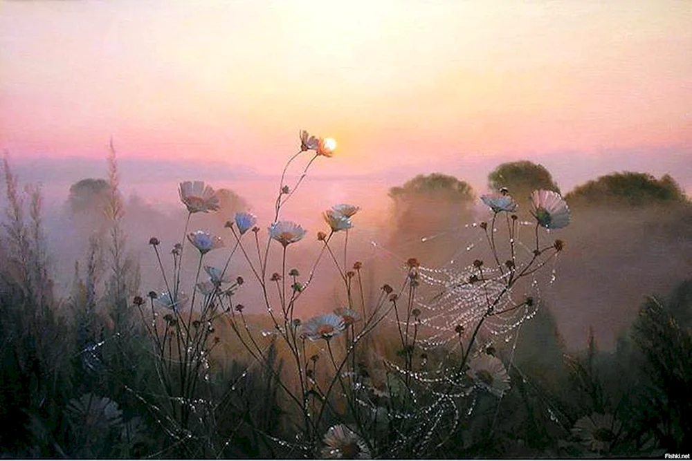 Künstler Vyacheslav Palachev Gemälde des Sommers