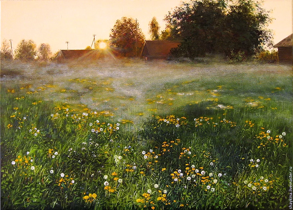 Künstler Vyacheslav Palachev Löwenzahn