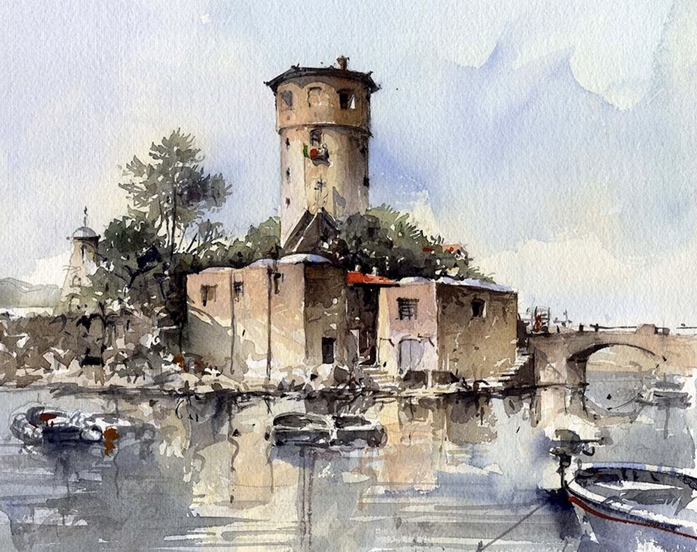 Künstler- Aquarellmaler Thomas Schaller