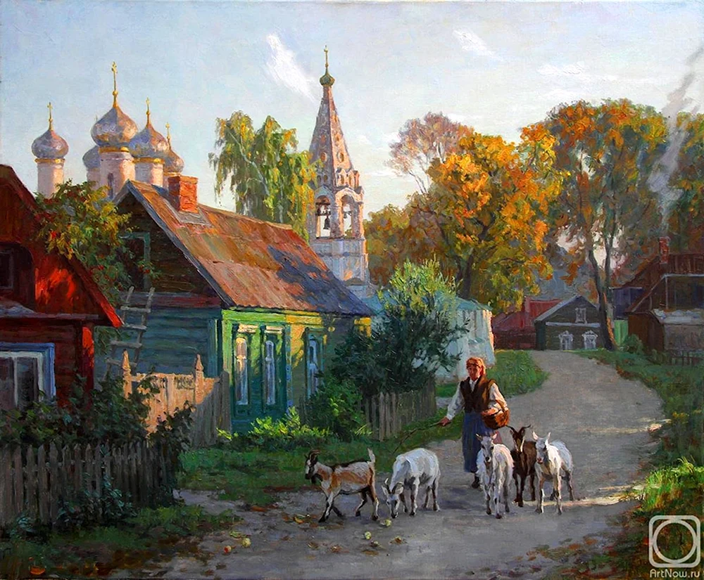 Künstler Anatoly und Diana Korobkin Landschaften