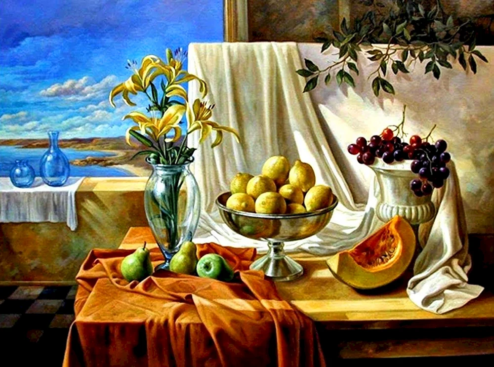 Surrealistischer Maler Alberto Pancorbo.