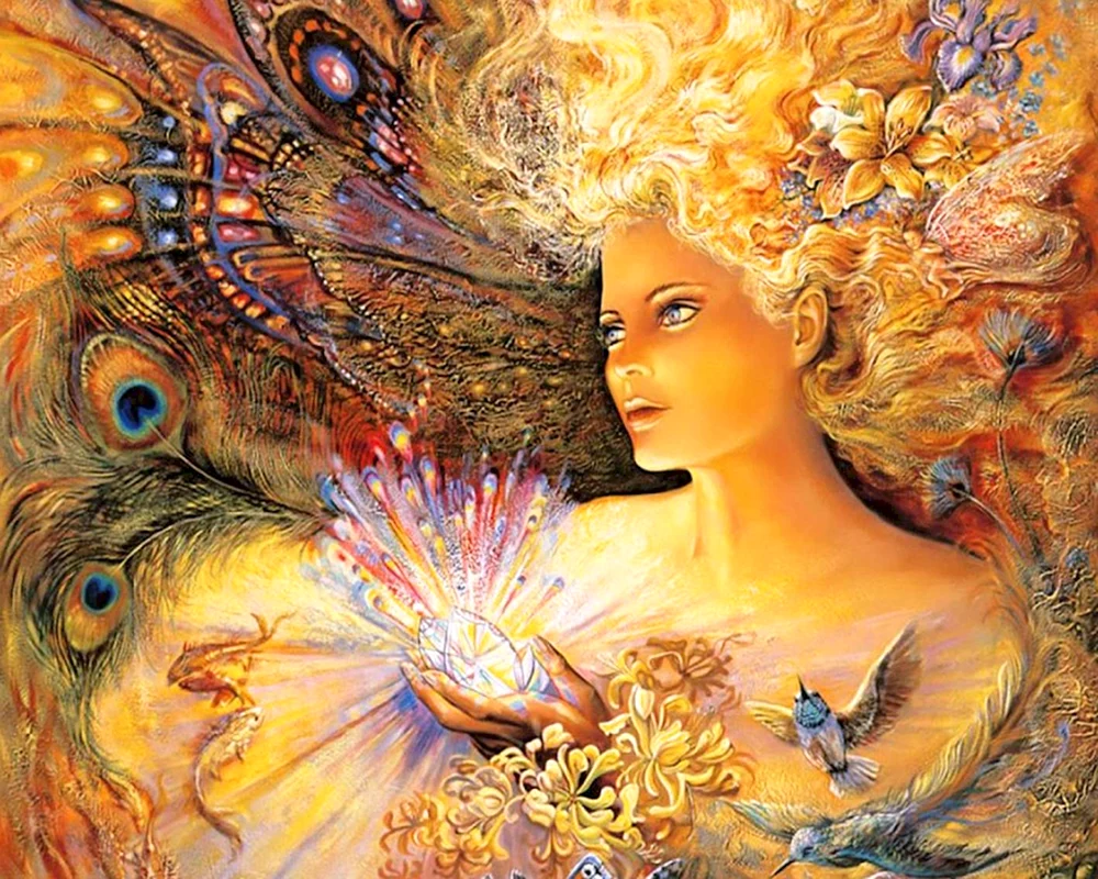 Künstlerin Josephine Wall Bilder Vogel