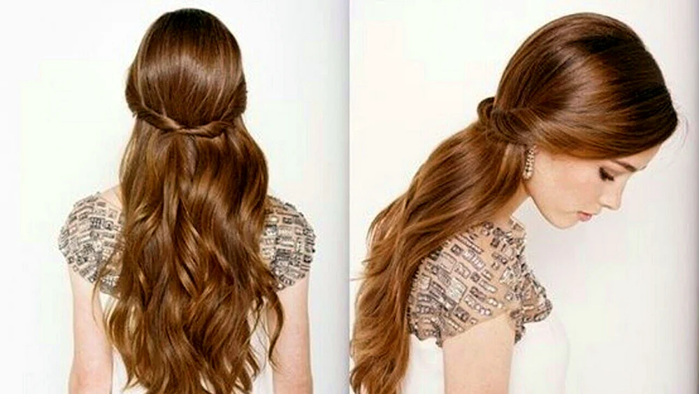 Malvinka Pferdeschwanz mit Locken