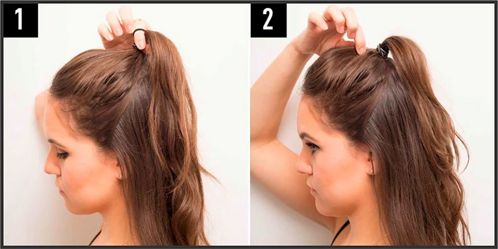 Schöne Frisuren lässig