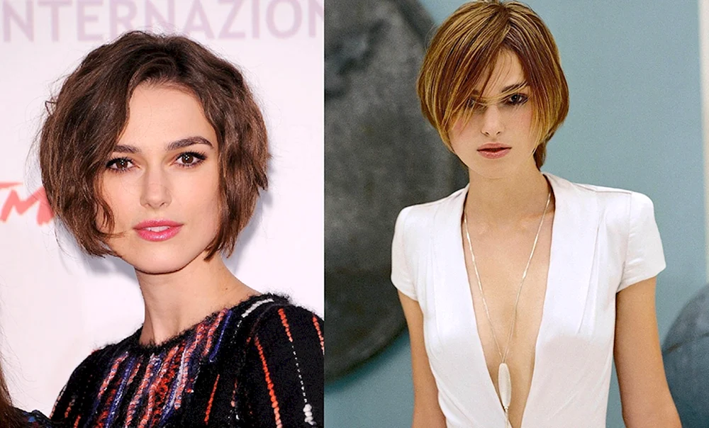 Kiera Knightley mit Kurzhaarschnitt