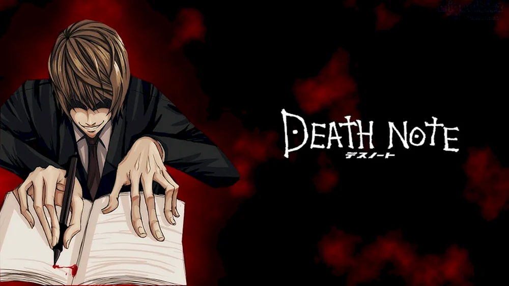 Death Notebook God of Death Yagami Light's Death Notebook