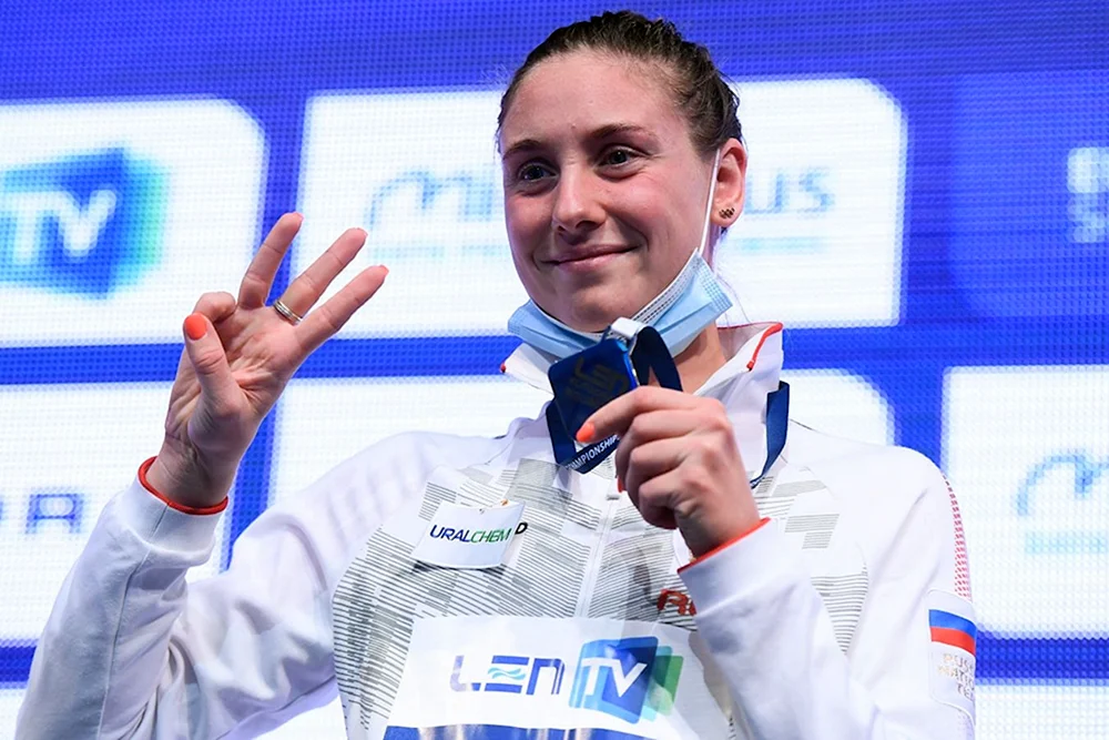 Kirpichnikova Anastasia Dmitrievna Schwimmen