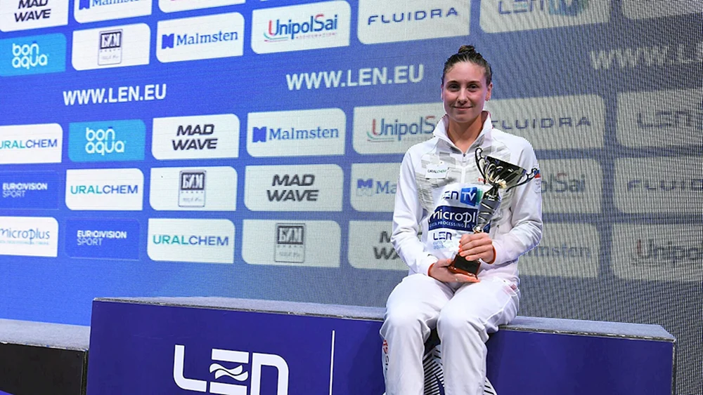 Kirpichnikova Anastasia Schwimmen