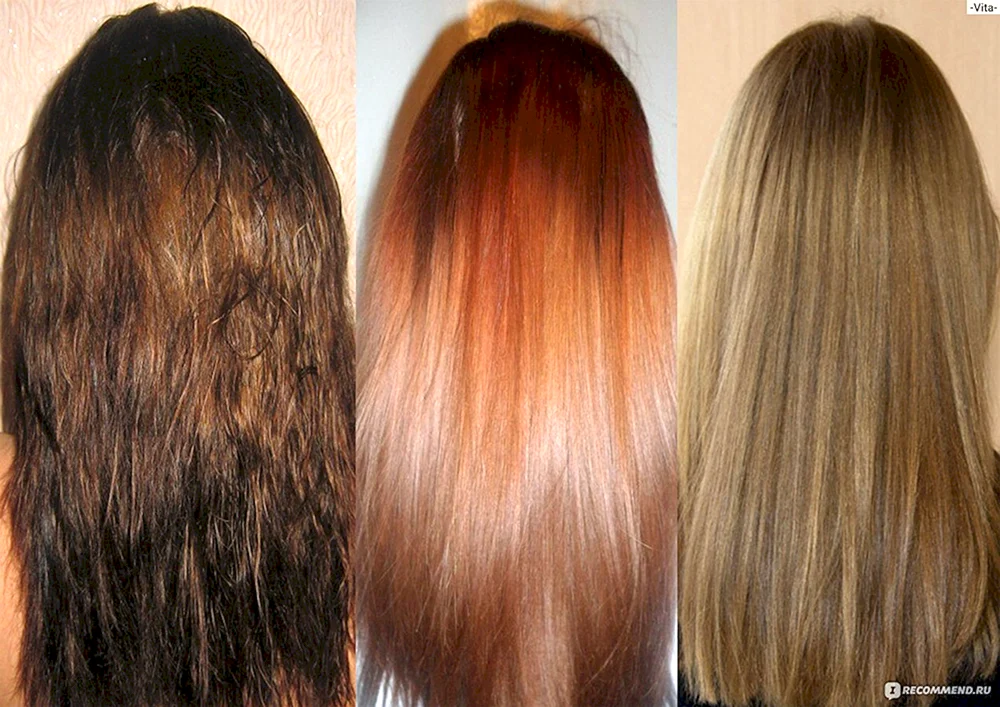 Blond und brünett