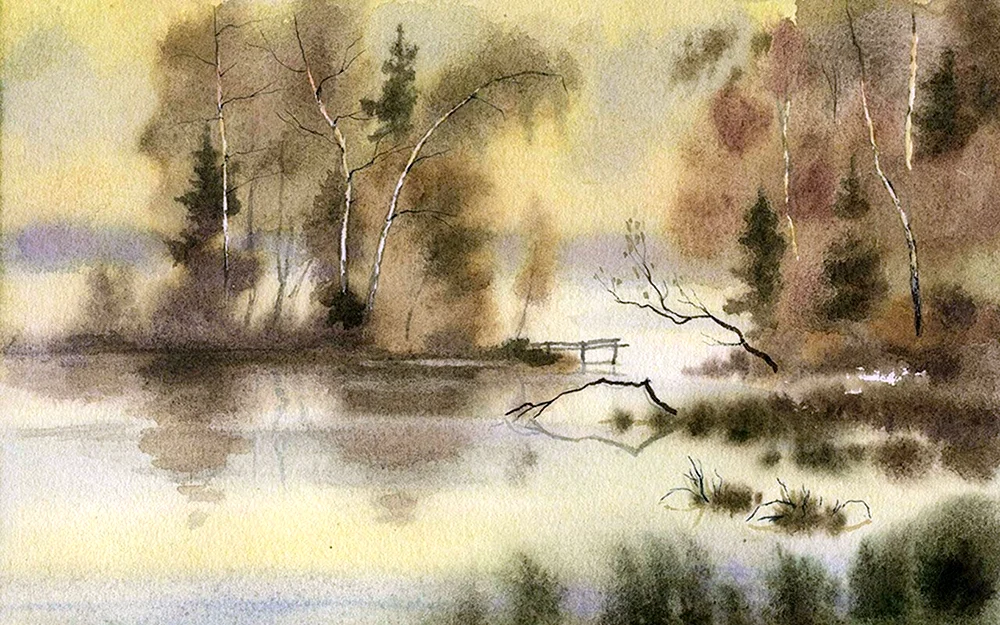 Oleg Ildyukov Aquarelle von Peter