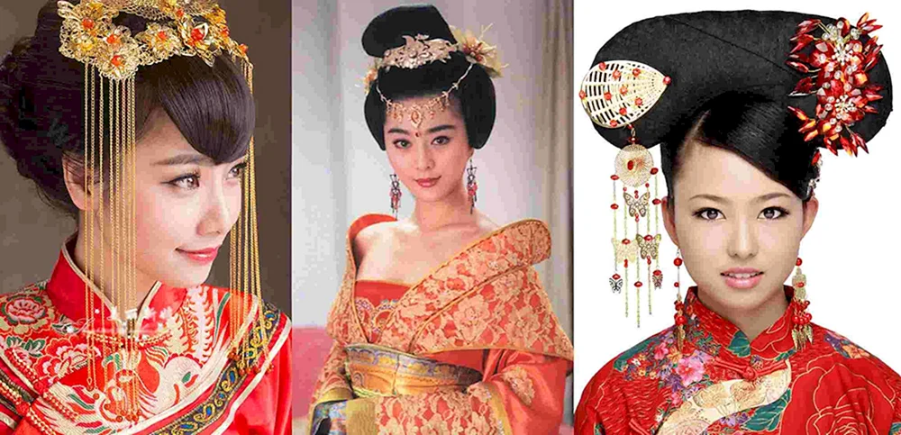Chinesische Frisuren aus der Han-Dynastie