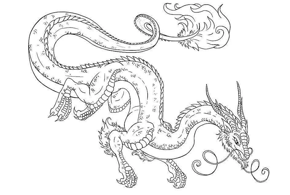 Grüner Drache Qinglong
