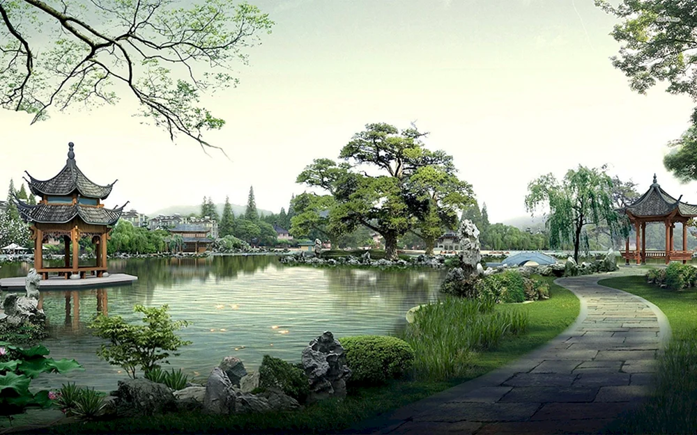 Chinesischer Garten Landschaftspark