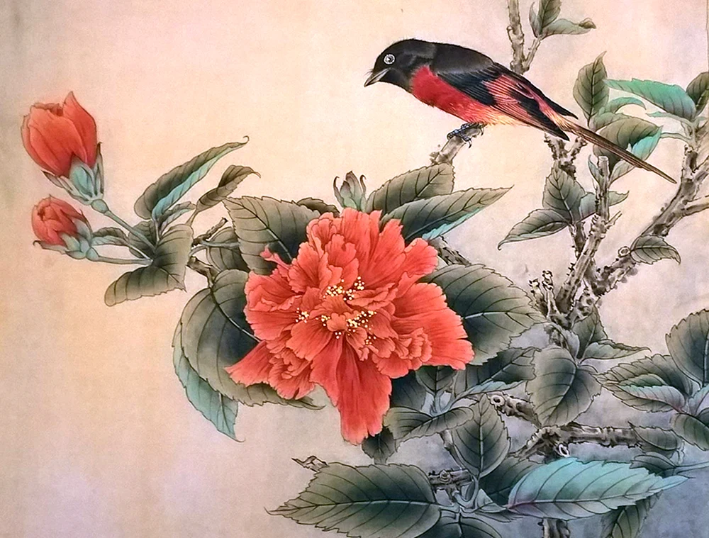 Chinesischer Stil Gongbi