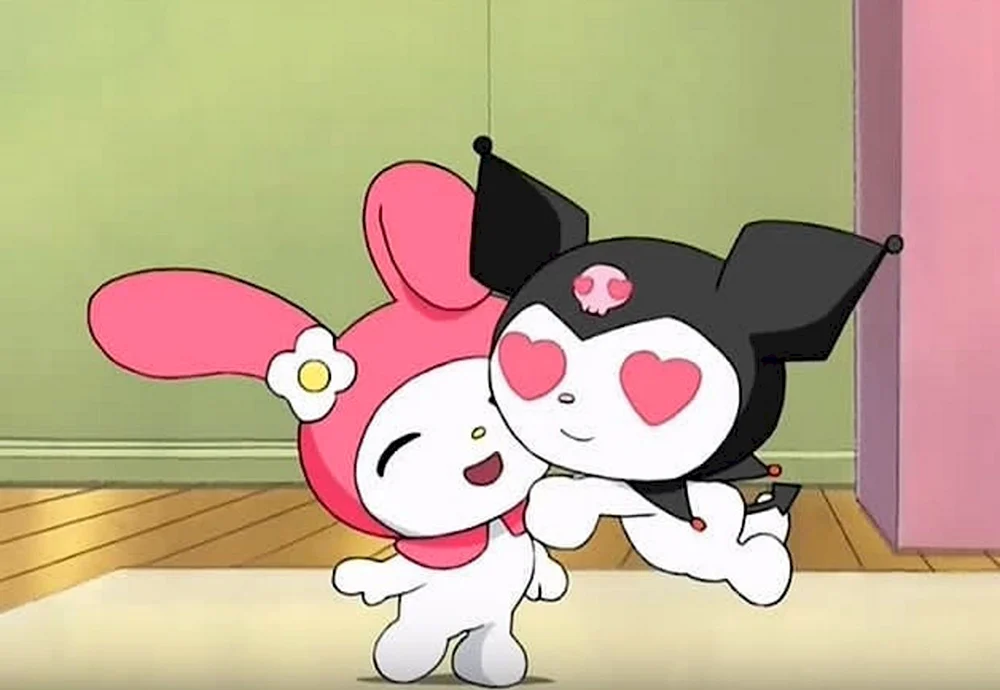 Kuromi Melody und Hello Kitty