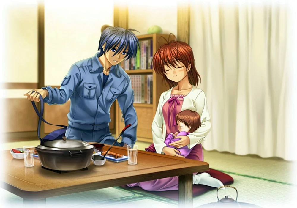 Clannad Vater Tomoya Okazaki