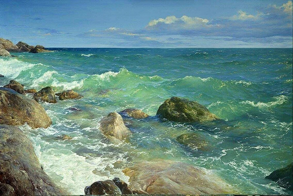 Klapoukh Yuri Gemälde Meer
