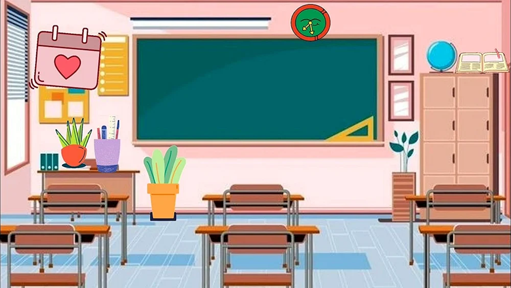 Klassenzimmer in der Schule