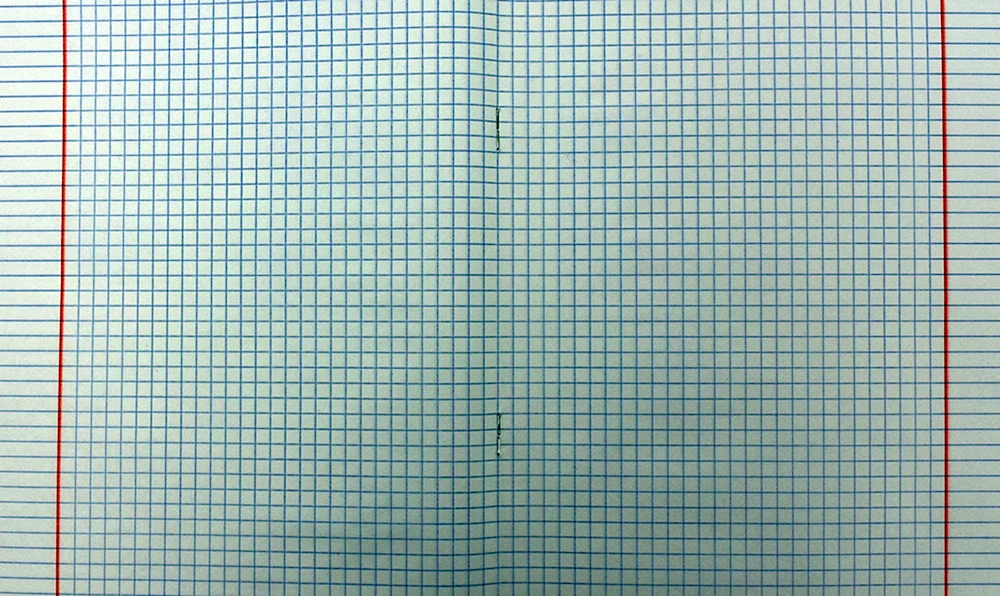 Zellen 5mm mal 5mm auf a4