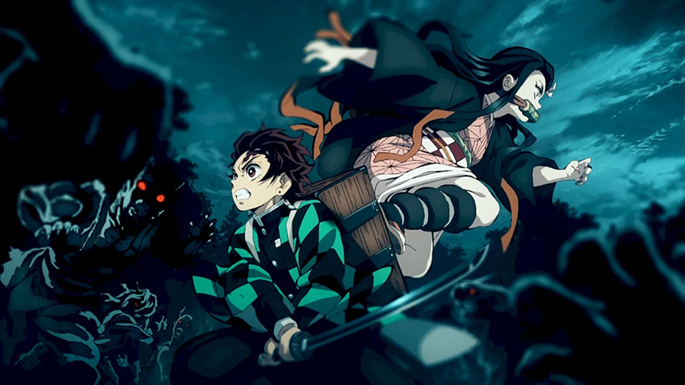 Kokushibo-Anime-Dämonen-Schlachtklinge