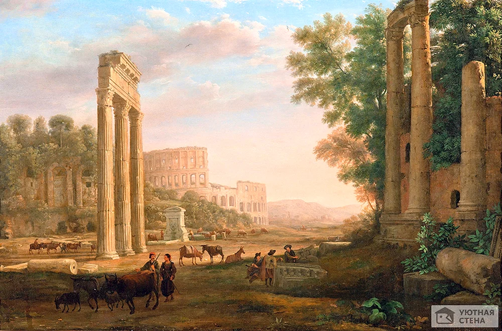 Hubert Robert antiker Tempel