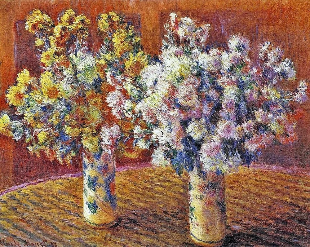 Claude Monet Chrysanthemen