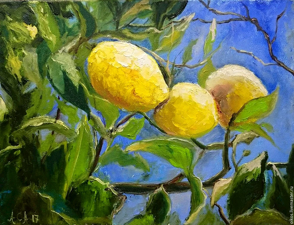 Claude Monet Zitronen Monet Zitronen