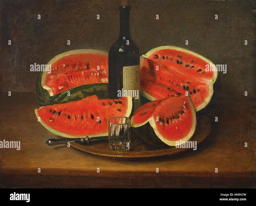 Claude Monet Stillleben mit Melone