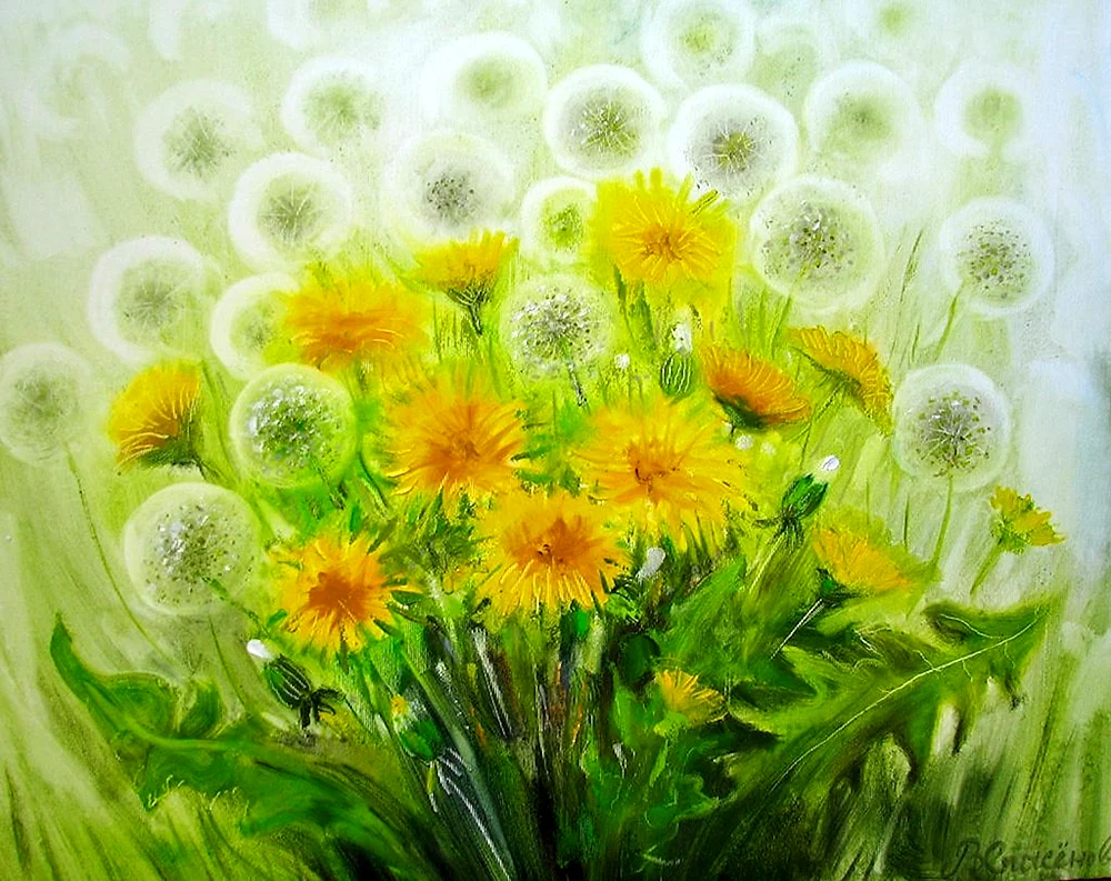 Claude Monet Löwenzahn