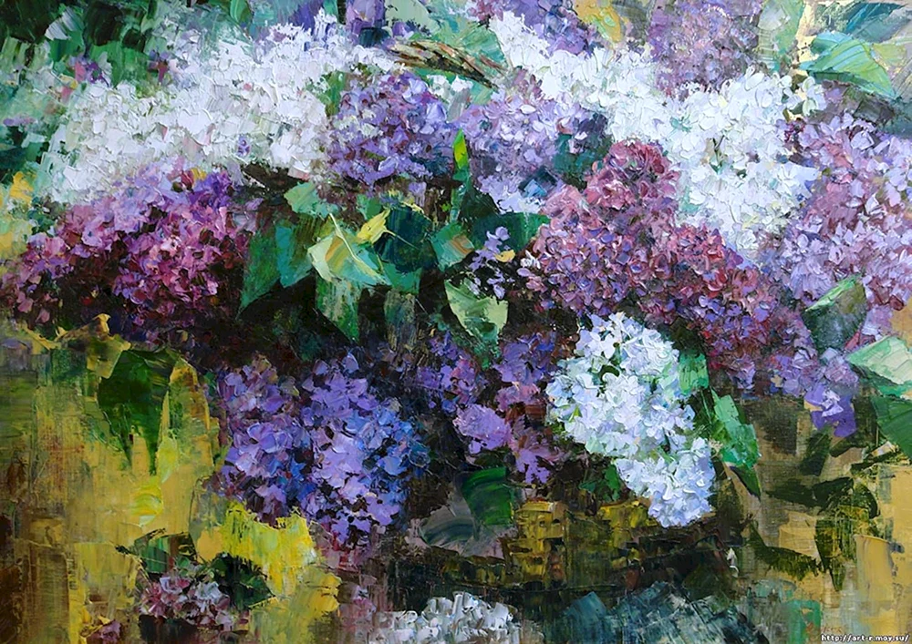 Claude Monet lilac