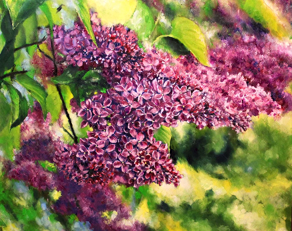 Claude Monet lilac