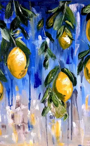 Claude Monet Zitronenzweig