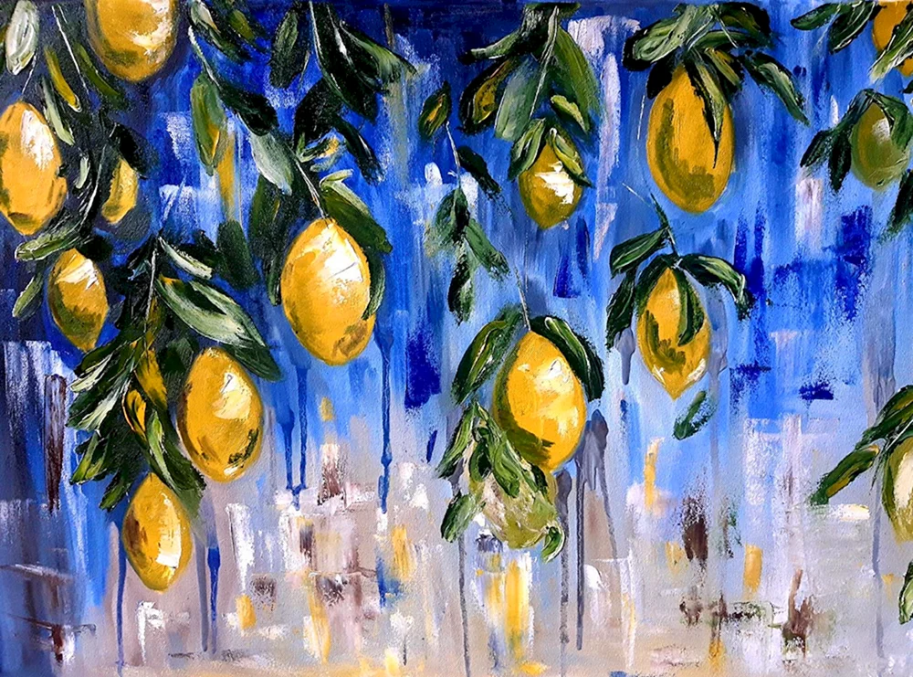 Claude Monet Zitronenzweig