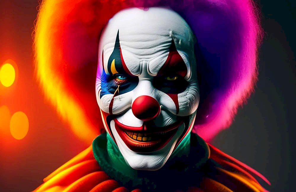 Clown a4 ohne Maske