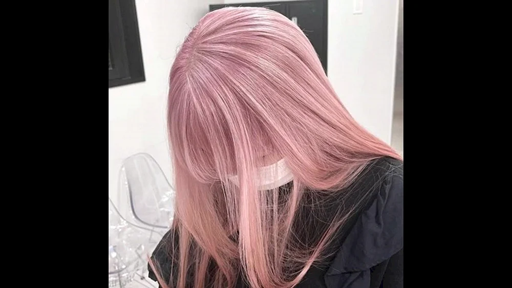 Rose Gold Haarfarbe