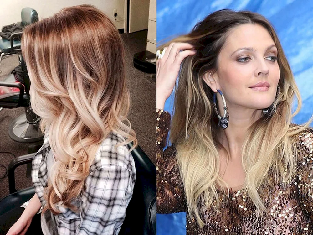 Färbung für blondes Haar