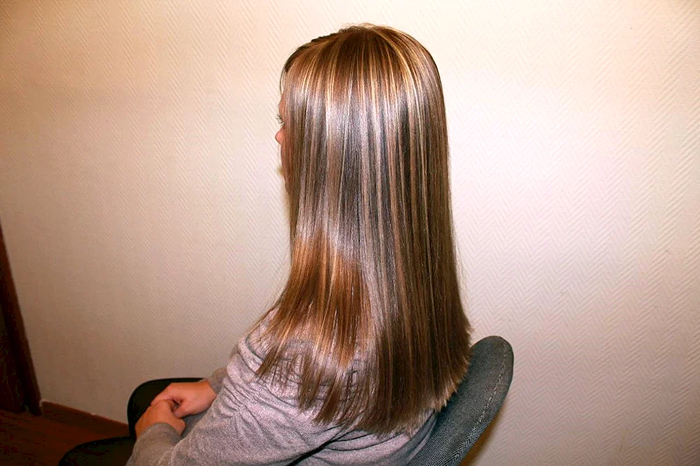 Färbung für blondes Haar
