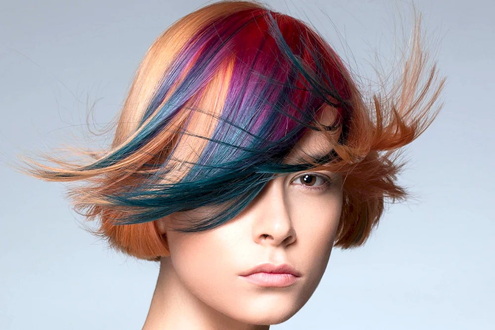 Färbung Haare